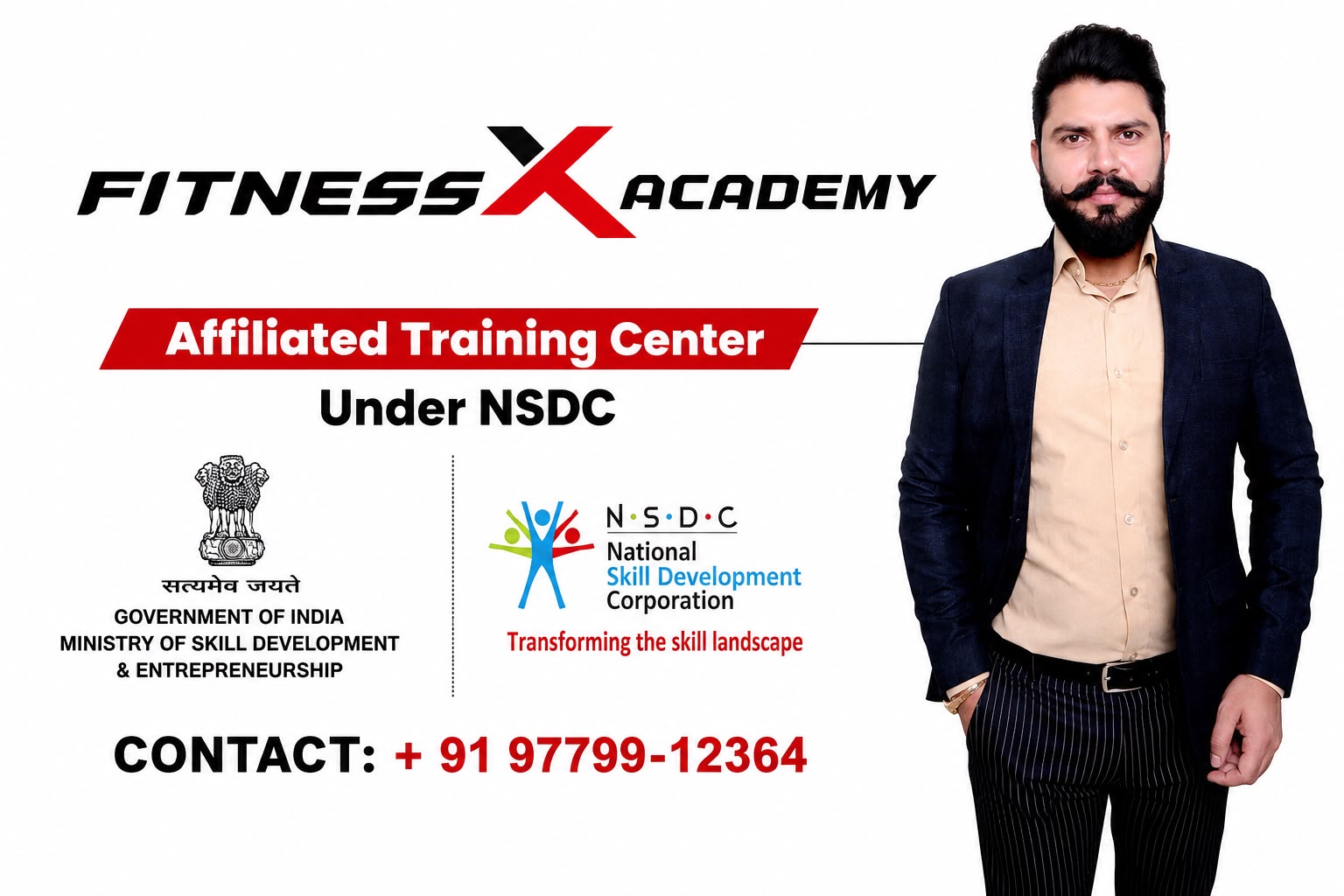 Fitness X Academy — affiliated training center under NSDC, Government of India
